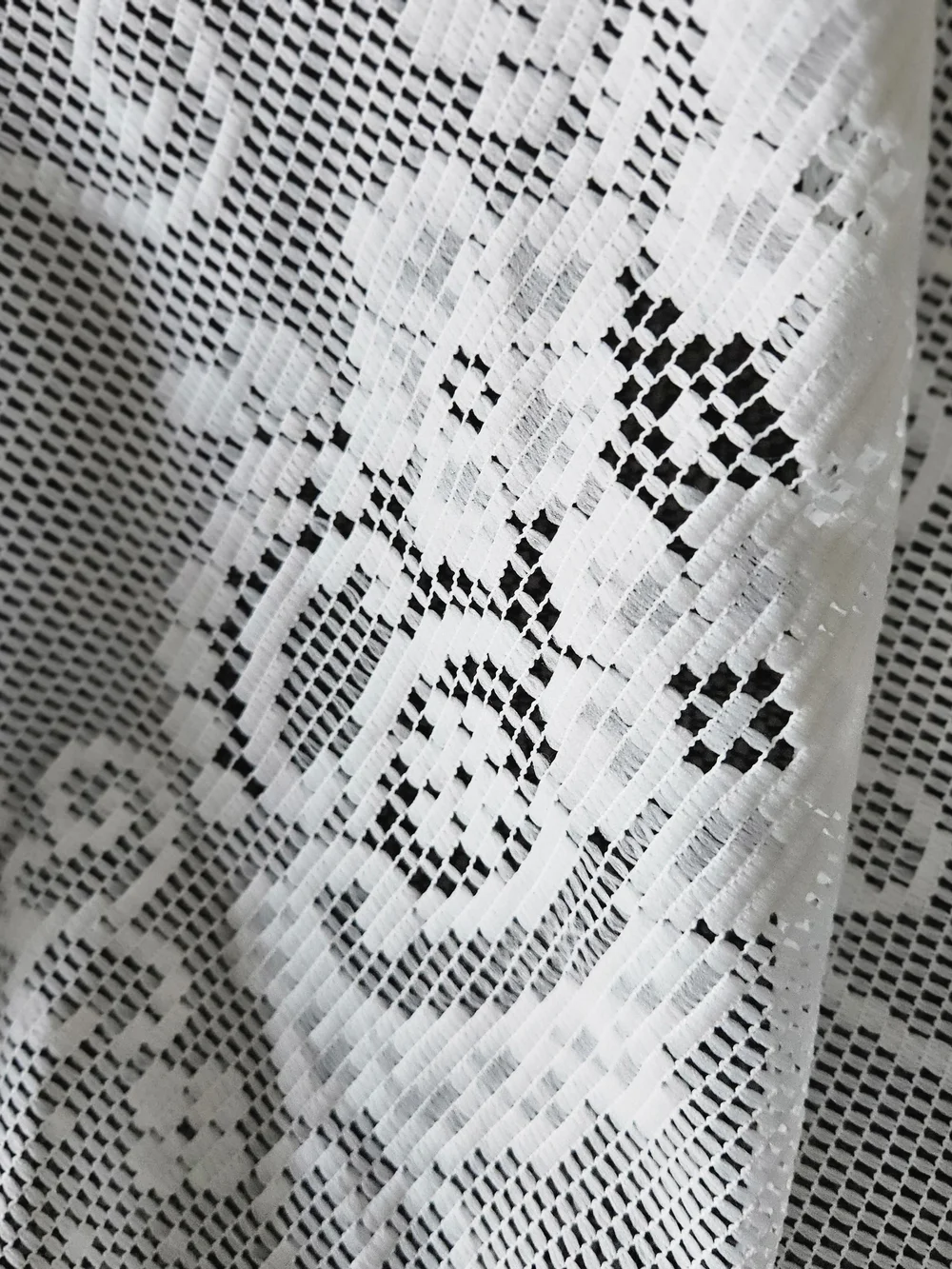 Classic White Crochet Shabby Chic Farmhouse Lace Tablecloth Wedding Baby Shower